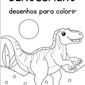 Ebook Dinossauros para colorir