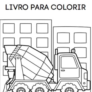 Veiculos para colorir